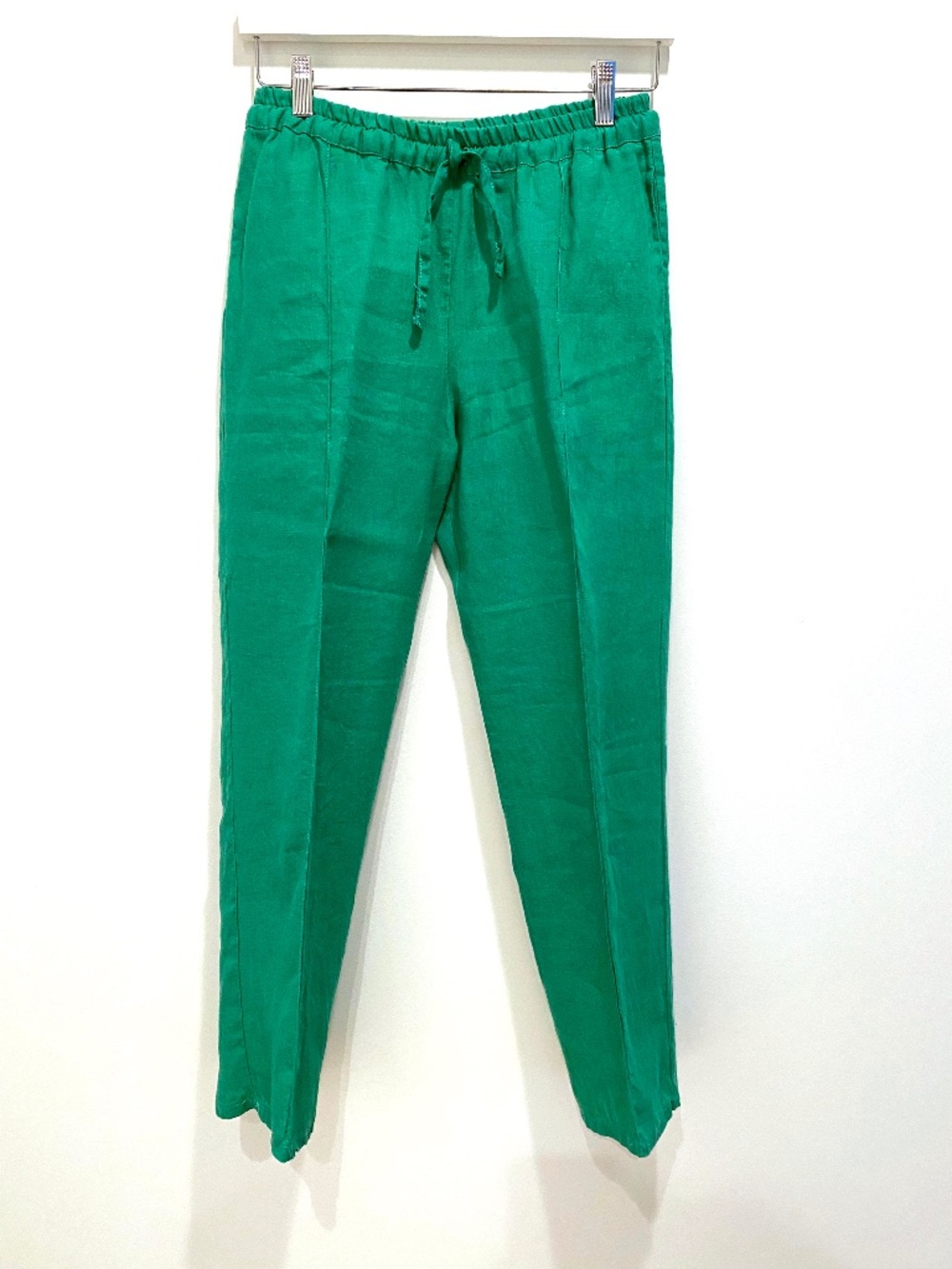 VILLAGALLO green linen pants